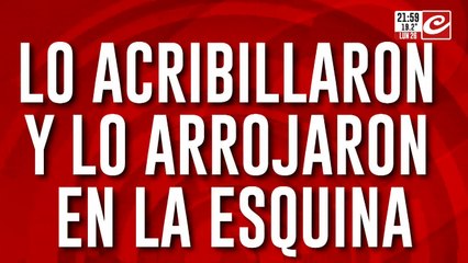 Acribillado en una esquina: investigan un crimen mafioso
