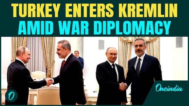 Kremlin: Putin Meets Turkish FM Fidan Amid Russia-Ukraine Peace Hopes After Istanbul Talks