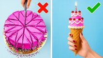 🎂 HOW TO CUT CAKE LIKE A PRO! Genius Hacks You’ll Love 🍰✨