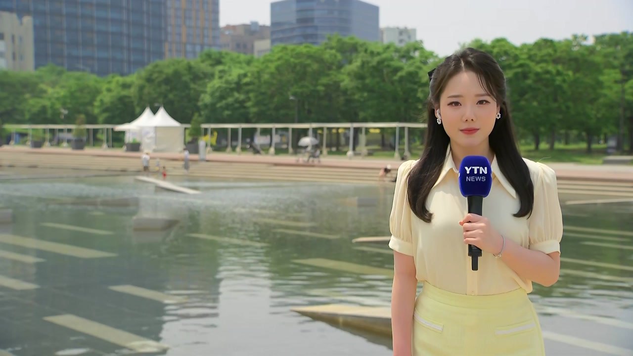 [날씨] 햇볕 '쨍쨍', 낮 더위 계속...동쪽 중심 요란한 소나기 / YTN