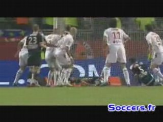 Lyon 1-0 Nancy 37emes journee 2007/2008