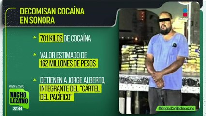 Detienen a un hombre con 700 kilos de cocaína ocultos en empaques de café de grano