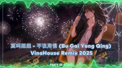 莫叫姐姐 - 不该用情 (Bu Gai Yong Qing) VinaHouse Remix 2025 By Harum4d