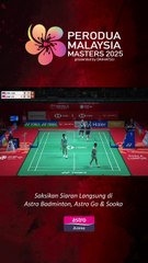 TAHNIAH!  Minggu membanggakan buat Badminton kebangsaan, final adik beradik penuh bermakna.