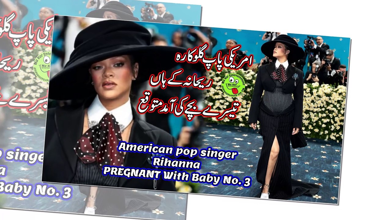 American pop singer Rihanna PREGNANT With Baby No. 3