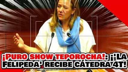 🔥🚨“¡PURO SHOW TEPOROCHA!” ¡’La ESPOSA de FELIPEDO’ RECIBE una BRUTAL CÁTEDRA del SENADOR CRESPO!