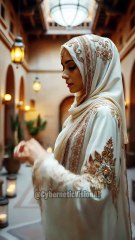Bride Hijab Look | Modest Bridal Inspiration #hijabfashion #hijabstyle