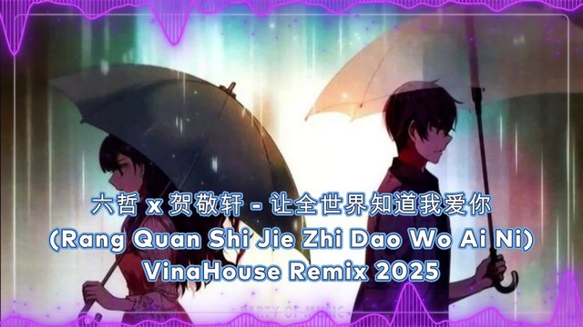 六哲 x 贺敬轩 - 让全世界知道我爱你 (Rang Quan Shi Jie Zhi Dao Wo Ai Ni) VinaHouse Remix 2025 By Harumwin