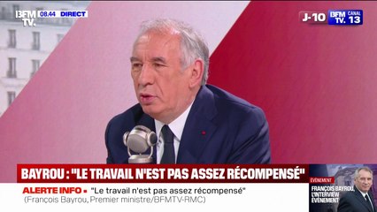 François Bayrou: “Notre modèle social repose trop sur le travail. Nous allons apporter des réponses”