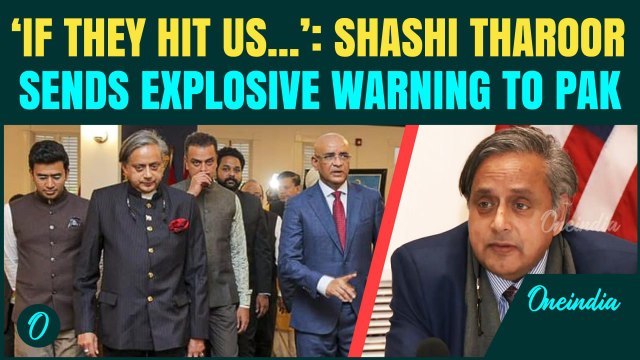 FULL VIDEO: Shashi Tharoor Sends Stern Warning to Pakistan From Guyana; Mocks Pak’s Kashmir Dream
