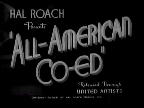 All-American Co-Ed (1941) - Musical Comedy
