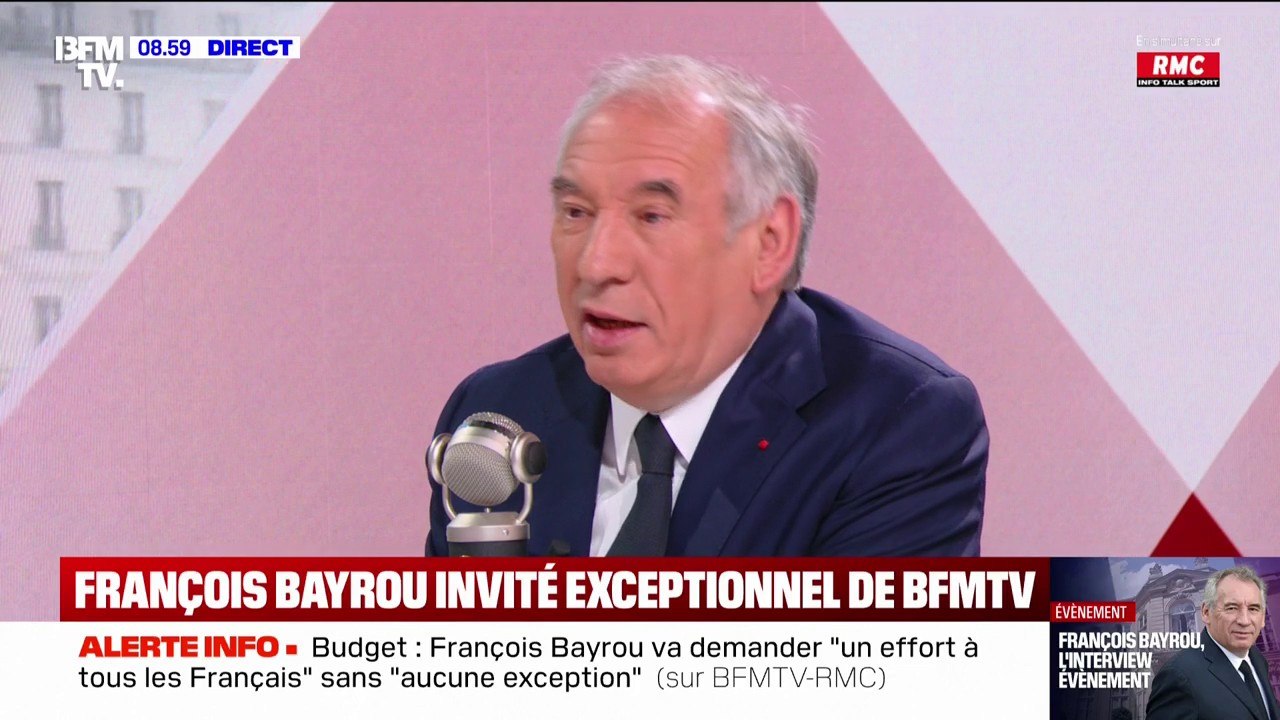 "Je n'approuve pas les déclarations déséquilibrées": François Bayrou répond à la porte-parole du gouvernement Sophie Primas après ses propos sur la "fin du macronisme"