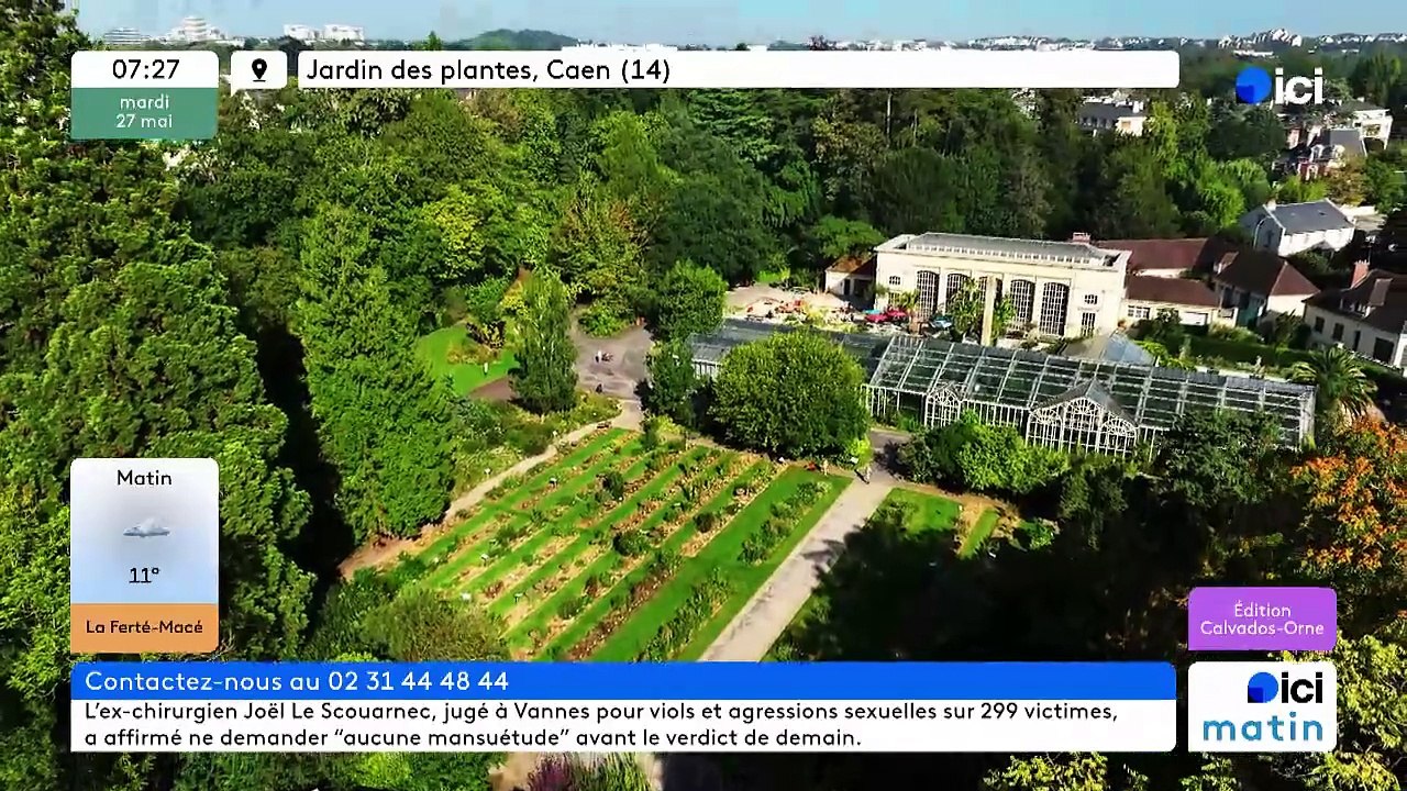 27/05/2025 - ici matin parici Normandie (Calvados - Orne) en vidéo