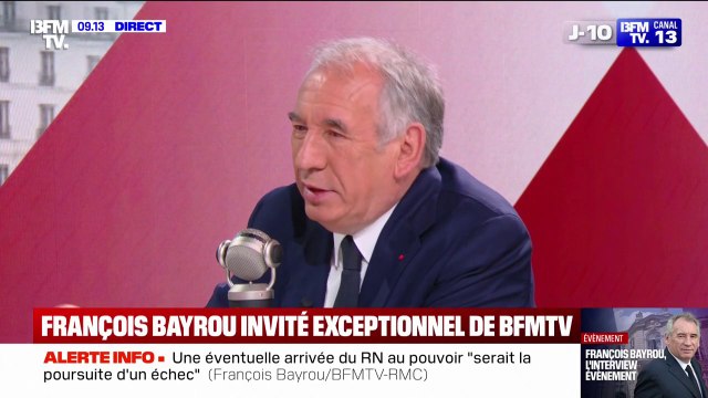 Mort d'Élias: La société dans laquelle on vit est une société de violence perpétuelle , déplore François Bayrou