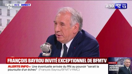 Mort d'Élias: "La société dans laquelle on vit est une société de violence perpétuelle", déplore François Bayrou