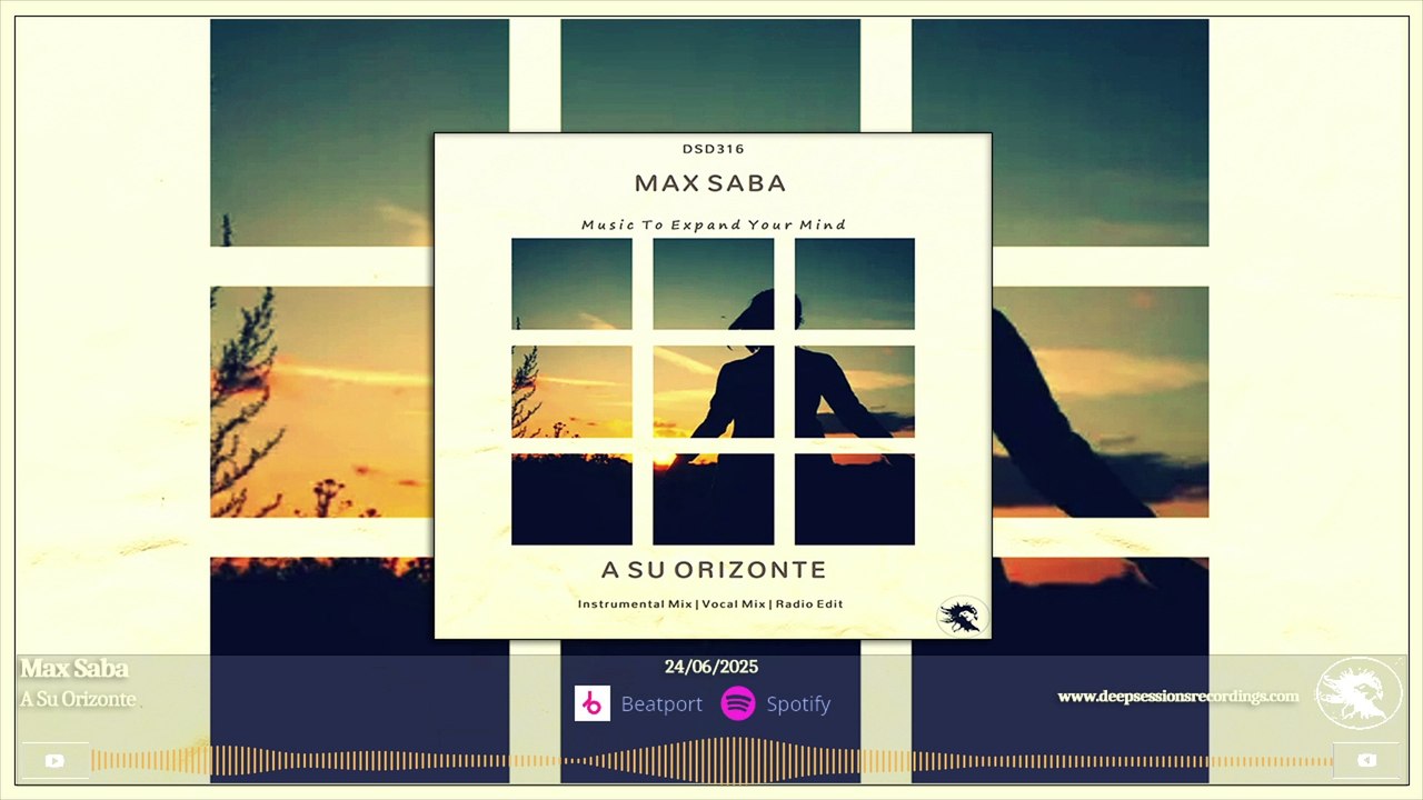 DSD316 Max Saba - A Su Orizonte • Deepsessions Digital