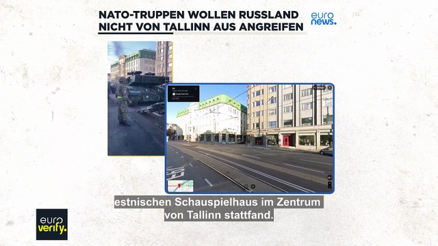 Bereiten NATO-Truppen von Estland aus einen Angriff auf Russland vor?