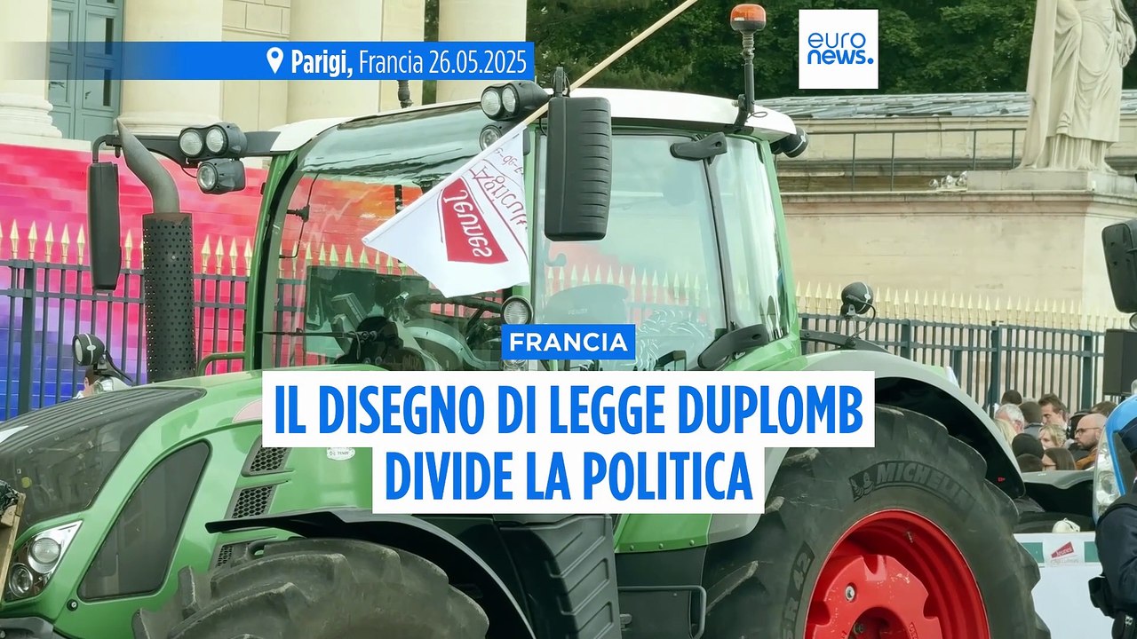 Francia: il disegno di legge Duplomb divide politici, agricoltori e ambientalisti, proteste a Parigi
