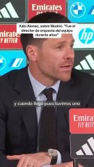 Xabi Alonso, sobre Modric: "Fue el director de orquesta del equipo"