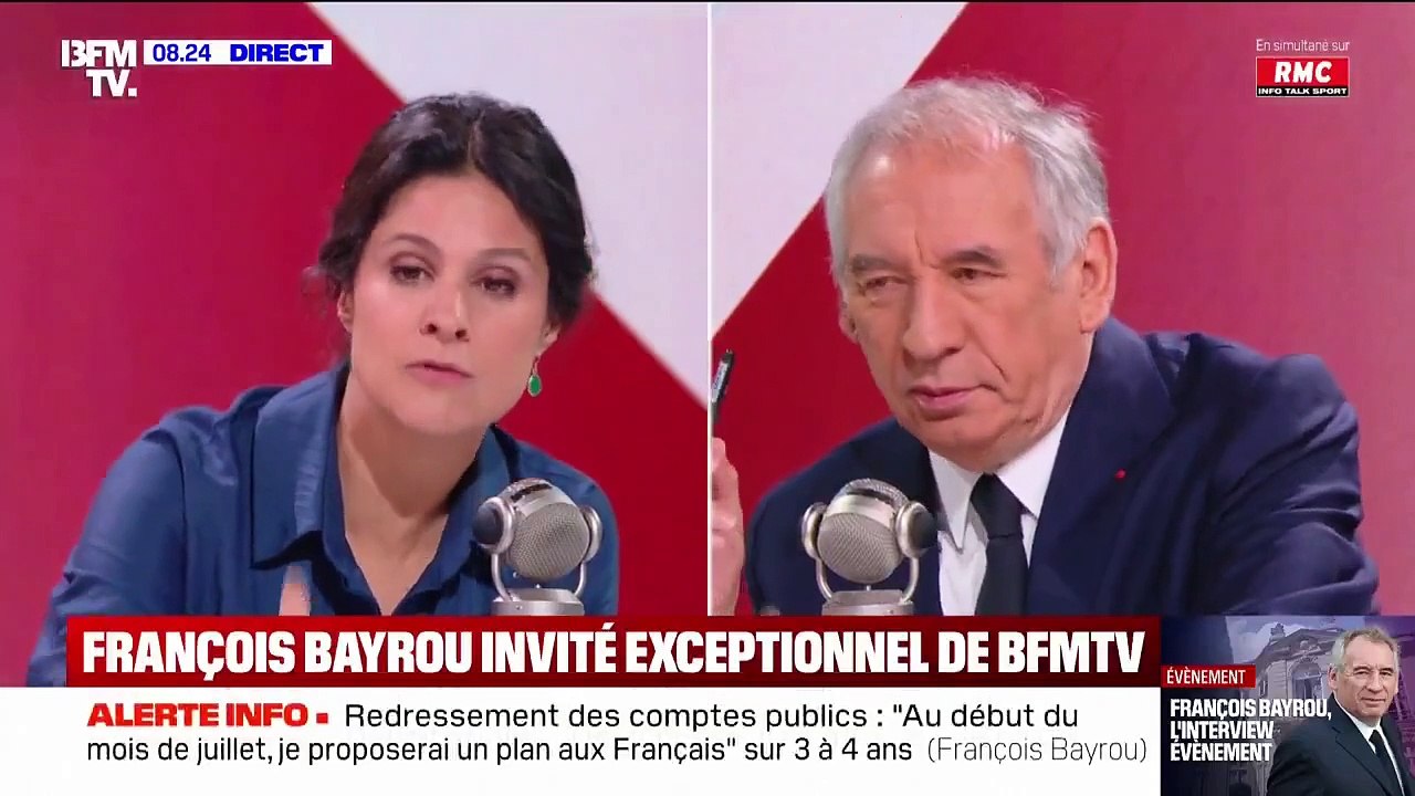 Le Premier ministre François Bayrou va présenter début juillet un "plan pluriannuel" de redressement des finances publiques qui "va demander un effort à tous les Français" - VIDEO