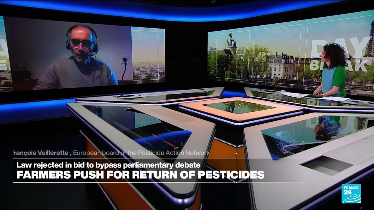 'We must reduce our dependency against pesticides in French agriculture and across the EU'