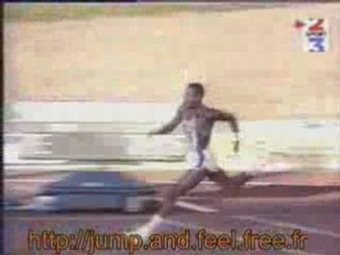 Javier sotomayor 245 2m45 athletisme saut en hauteur