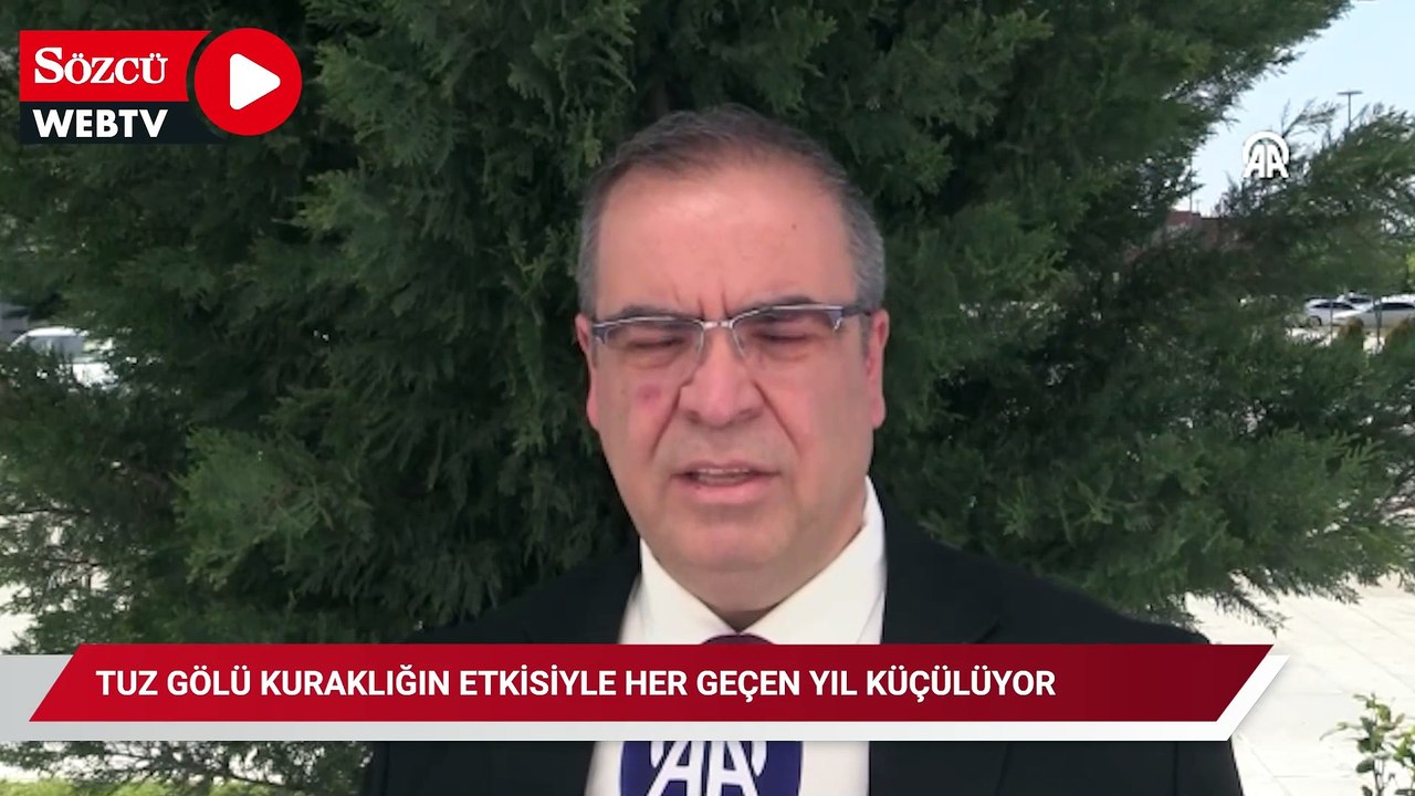Tuz Gölü kuraklığın etkisiyle her geçen yıl küçülüyor