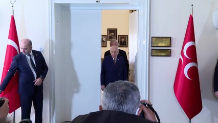 Bahçeli, DEM Parti heyetini kabul etti