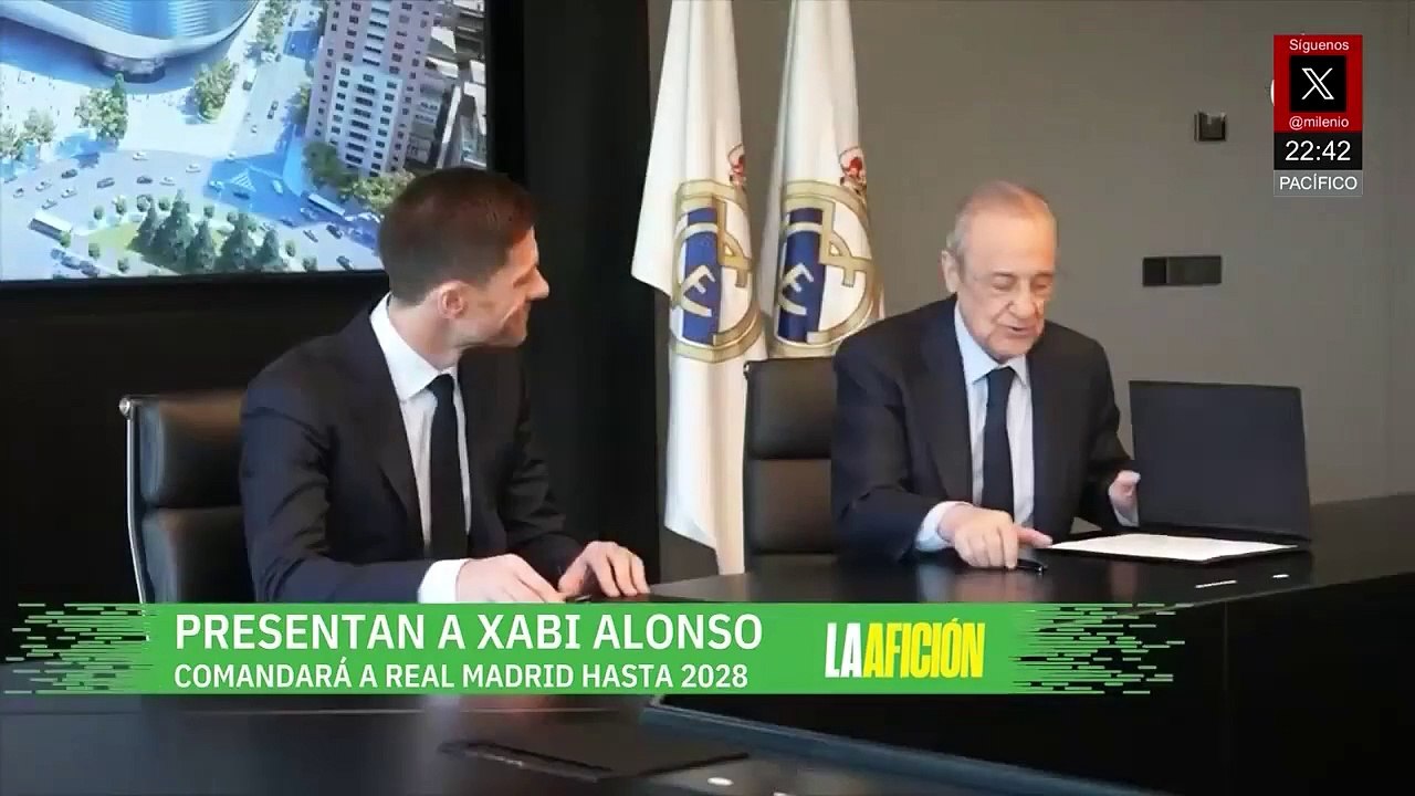 Xabi Alonso es presentado como entrenador del Real Madrid: "Espero cumplir con las expectativas"