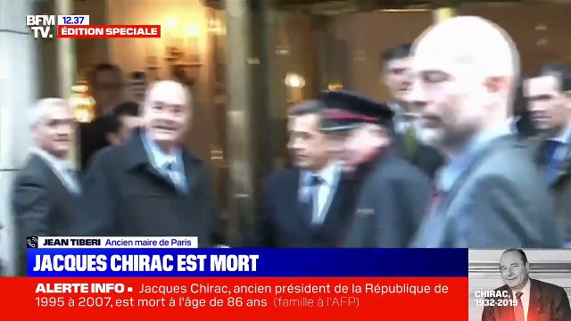 Jean Tiberi décrit Jacques Chirac comme un homme politique déterminé et combatif