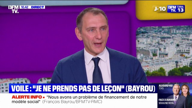 Proportionnelle: J'espère que le Premier ministre n'imagine pas une réforme institutionnelle simplement pour écarter le RN du pouvoir , déclare Laurent Jacobelli (député RN)