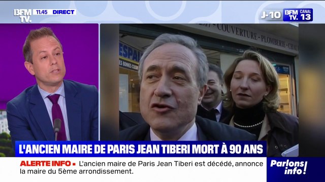 L'ancien maire de Paris, Jean Tiberi, est mort à l'âge de 90 ans
