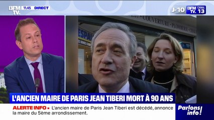 L'ancien maire de Paris, Jean Tiberi, est mort à l'âge de 90 ans