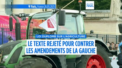 Loi Duplomb : le texte rejeté pour contrer les amendements de la gauche, la FNSEA "satisfaite"