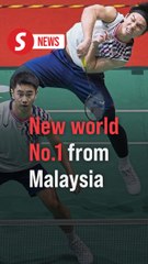 Sze Fei-Nur Izzuddin ranked world No.1