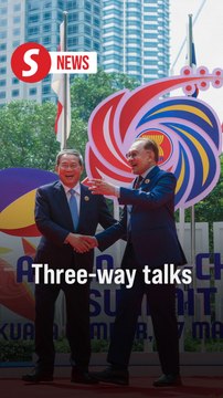 Chinese Premier Li Qiang arrives for Asean-GCC-China summit
