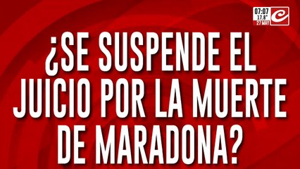 Vergüenza mundial: ¿se suspende el juicio por la muerte de Maradona?