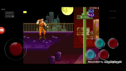 Final Fight game over Guy morre na explosão da dinamite