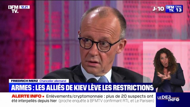 Ukraine: le chancelier allemand affirme la levée des restrictions à la portée des armes fournies à Kiev par les alliés occidentaux
