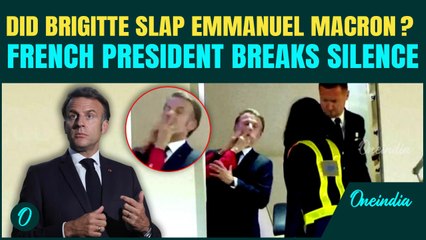 VIDEO: Emmanuel Macron Reacts to Awkward Viral ‘Slap’ Video With Wife, Calls The Outrage ‘Nonsense’