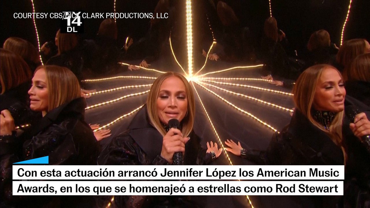 Jennifer Lopez lidera los AMAs 2025