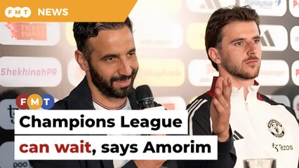 Amorim sees benefit in no Champions League football next season