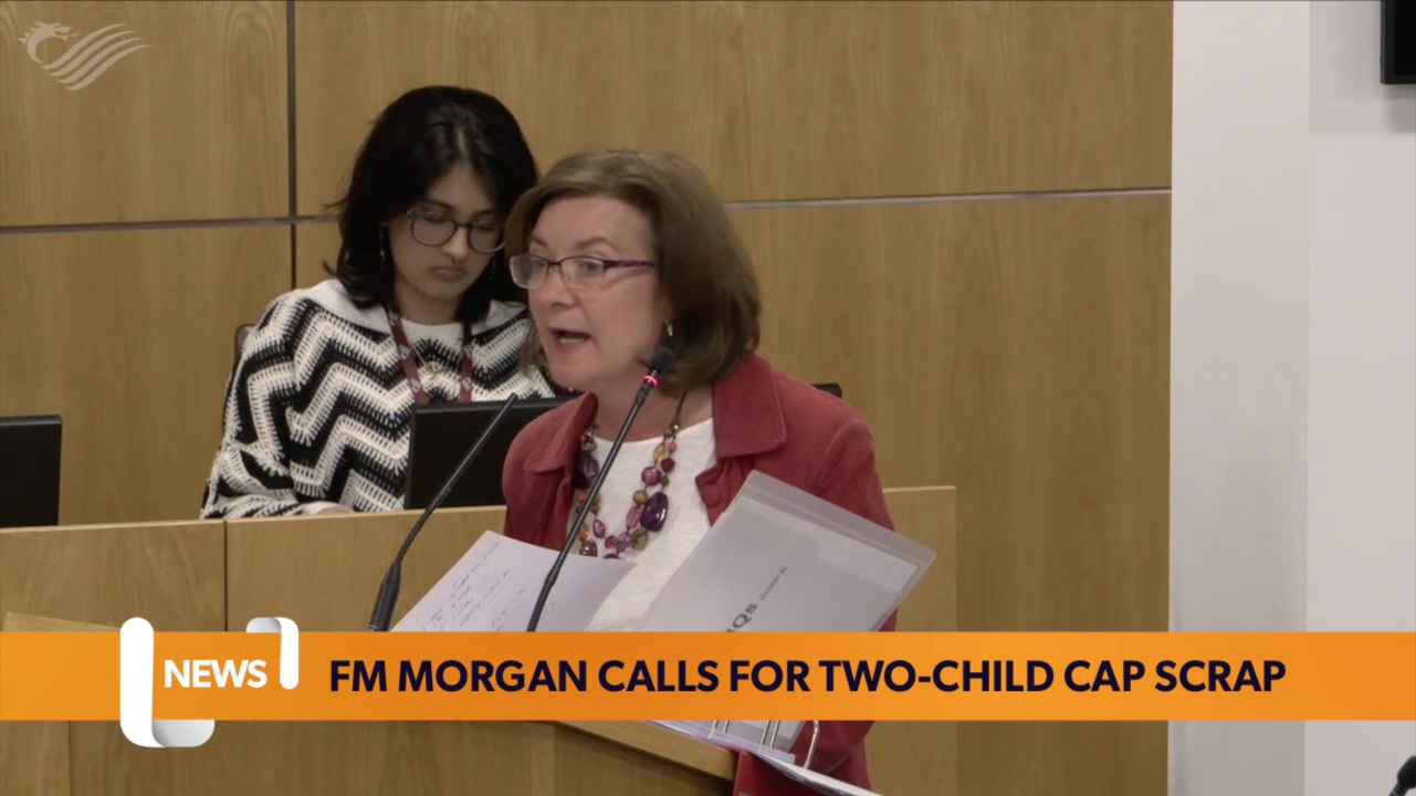 Eluned Morgan calls on Kier for two-child cap scrap