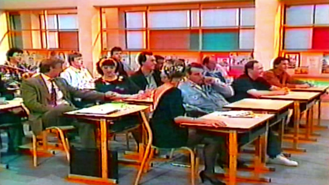 Yvan Burger et Patrick Zard - La Classe - Avril 1989