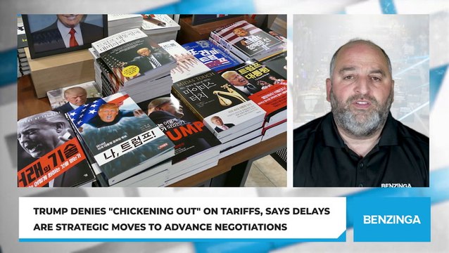 Trump Denies Chickening Out on Tariffs, Says Delays Are Strategic Moves to Advance Negotiations