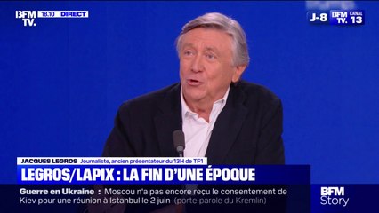 "Le règne des audiences est brutal", confie l'ancien présentateur Jacques Legros
