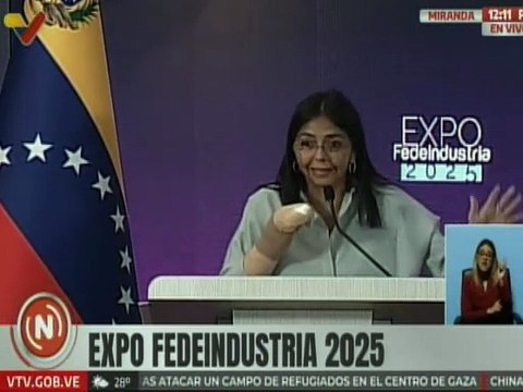 Vpdta. Delcy Rodríguez: El crecimiento económico del primer trimestre de este año ha sido del 9.32%