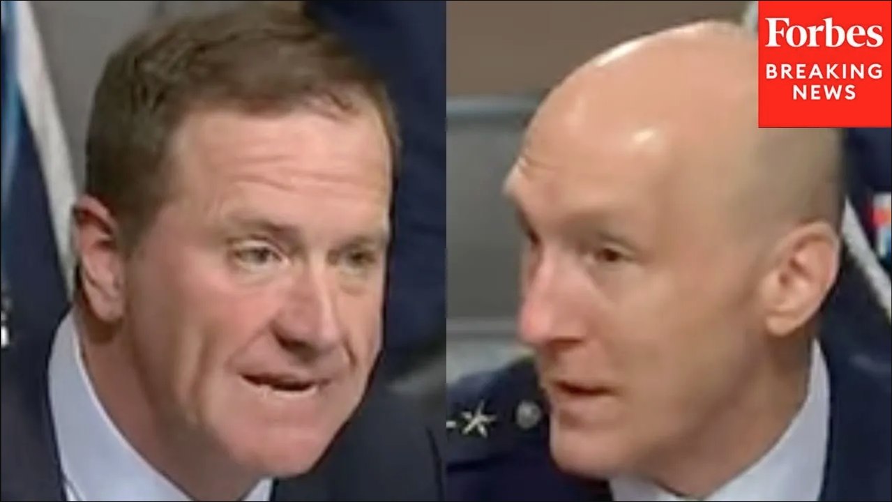Eric Schmitt Asks Top Air Force Official About Upgrading Aircraft Amid Rising International Threat
