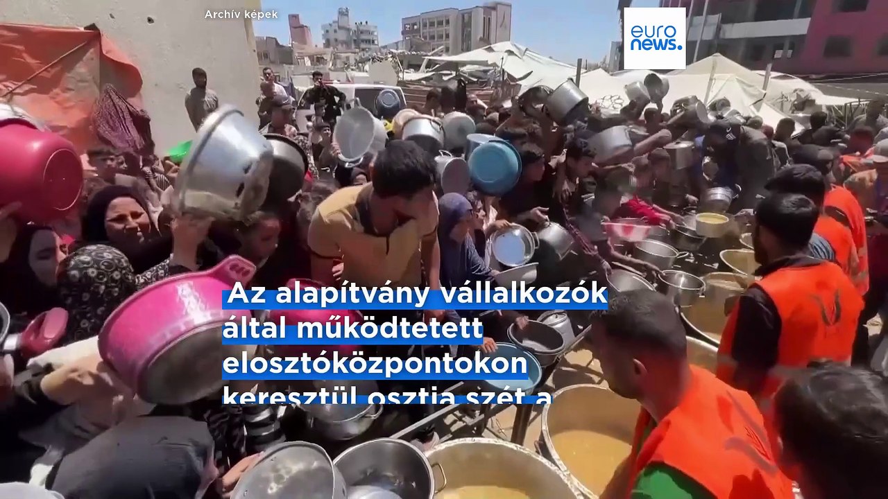 Megnyitotta első elosztóközpontjait a Gázai Humanitárius Alapítvány