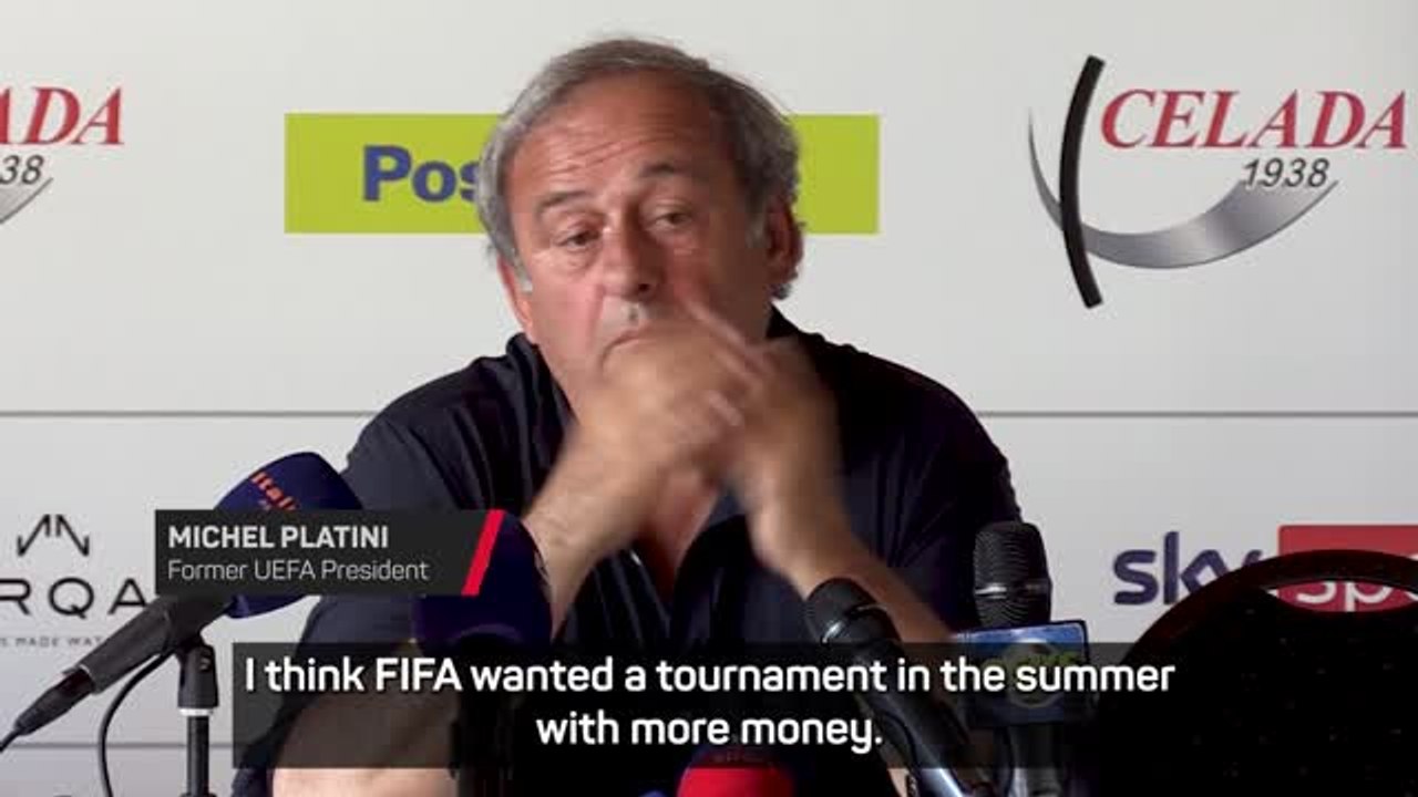 Platini blasts 'nonsense' FIFA Club World Cup